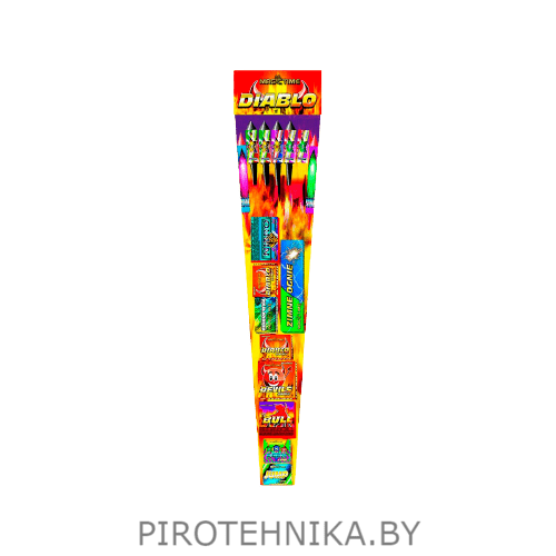 Набор DIABLO KAW211 Ракеты+Петарды+Волчек+Бенгальские огни